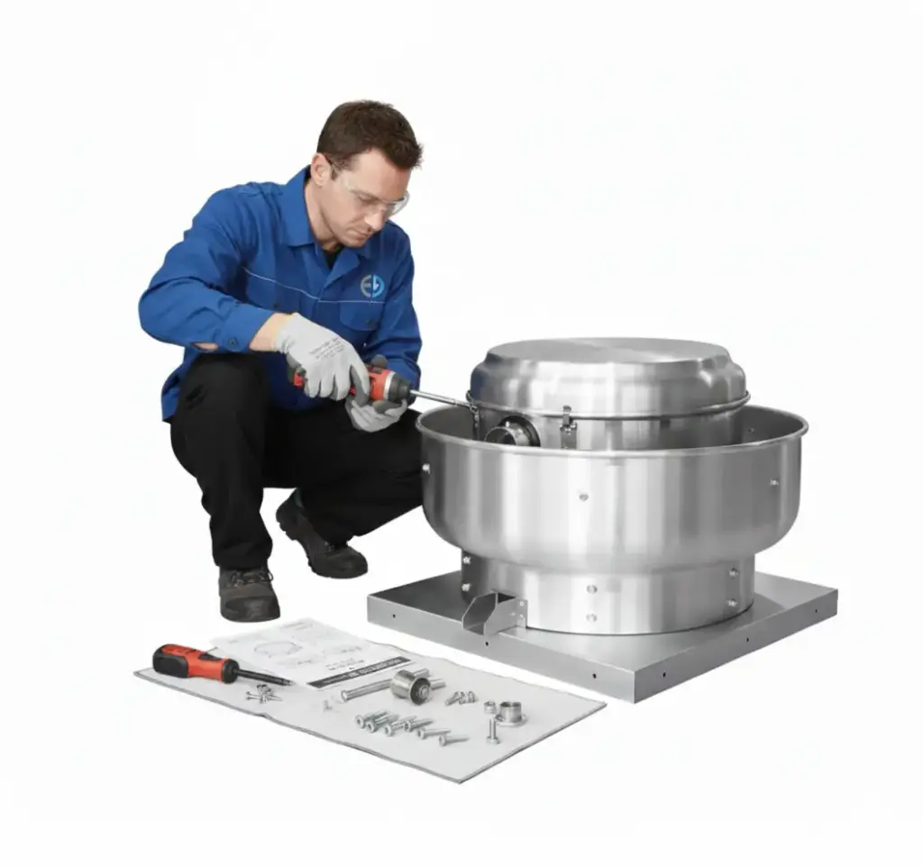 Ensamblaje de extractor