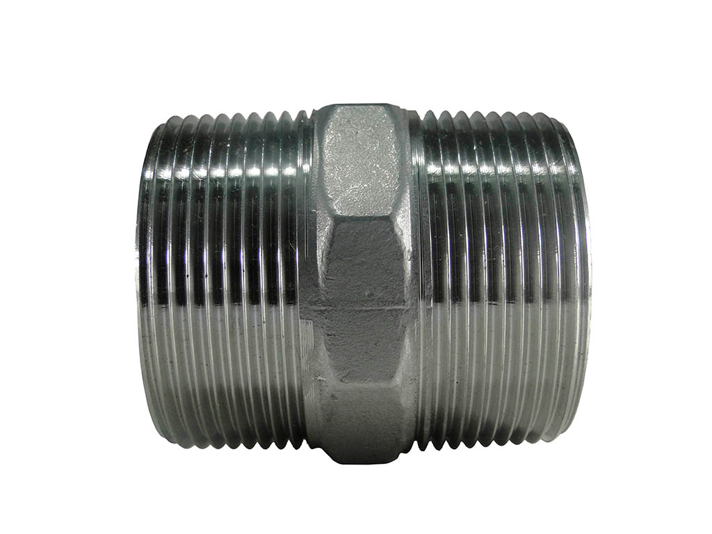 Niple hexagonal SS304