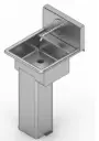 Lavamanos de pedestal con sensor