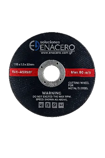 [WD-DC-115x1x22-41] Disco de corte 115x1x22mm