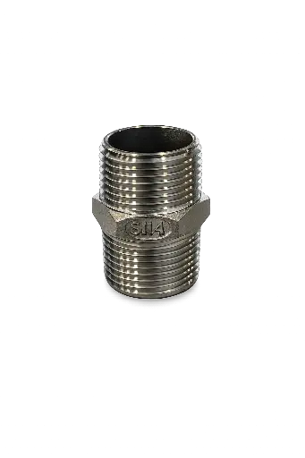 Niple hexagonal SS304