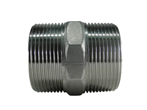 Niple hexagonal SS304